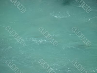 bleu green calm water