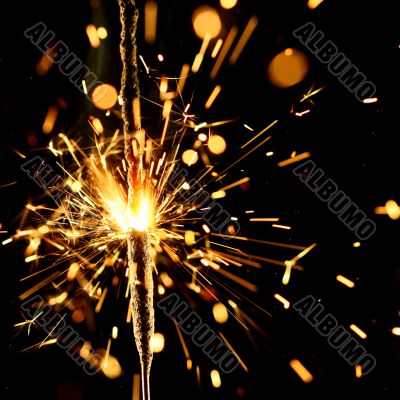 christmas sparkler