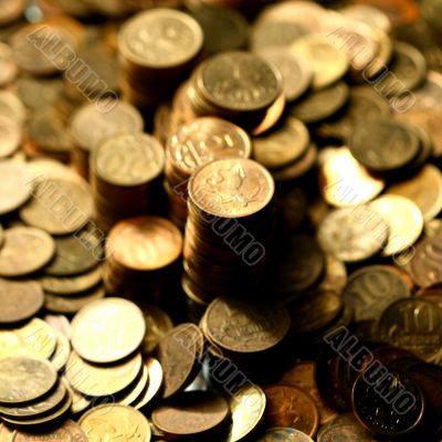 golden coins