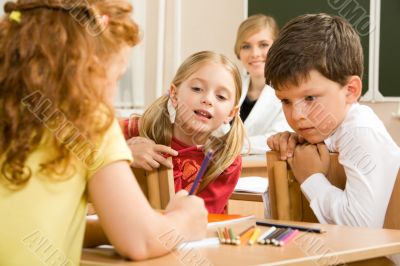 At lesson