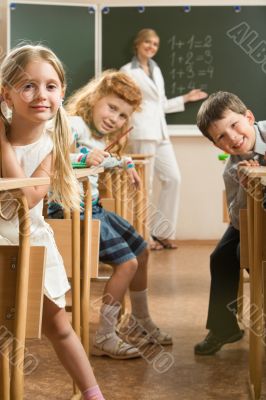 In the classroom