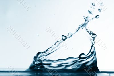 colossally blue watersplash