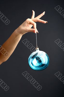 new year hand