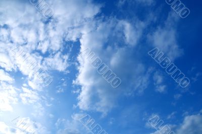 blue sky