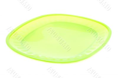 Green Plastic dish