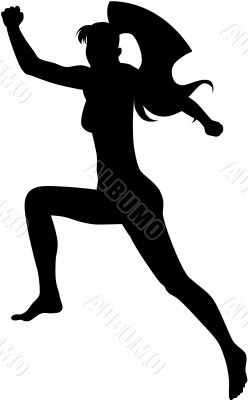 Female silhouette