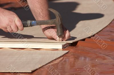 Hammering A Nail