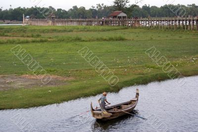Boat and river
