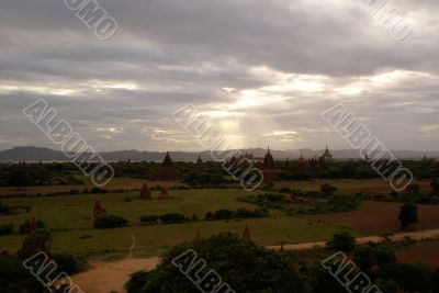 Sunset in Bagan