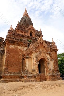 Old brick temple