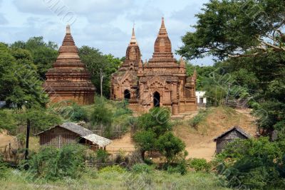 Old brick temple