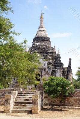 Gray stupa