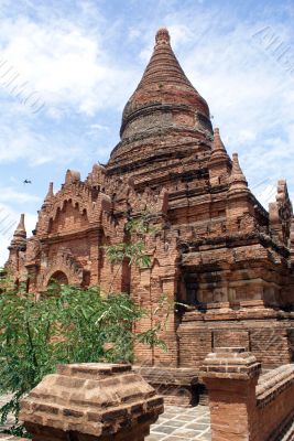 Brick temple