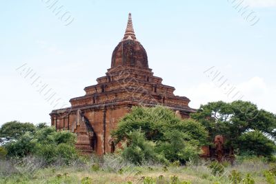 Brick temple