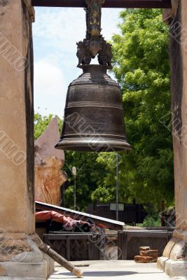 Bell in buddhist temple