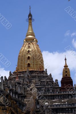 Golden spires