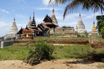 White buddhist temple