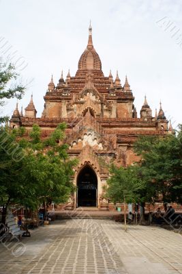 Big brick temple