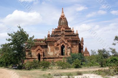 Brick temple