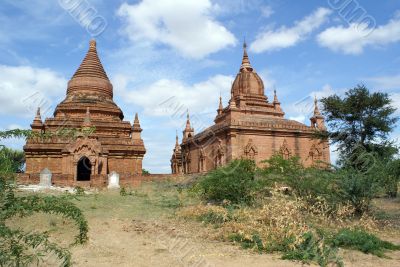 Two pagodas