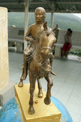 Man on horse