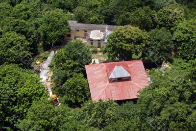 Monastery in the forest