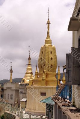 Stupa on the mount Popa
