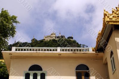 Monastery o the mount Popa, Myanmar