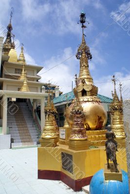 Golden stupa