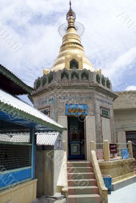 Stupa on mount Popa