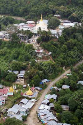 Road and monastery