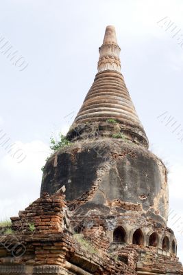 Brick stupa