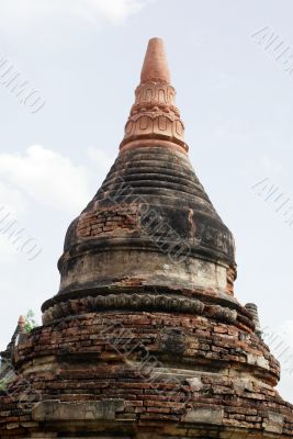 Old stupa with new top