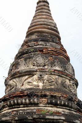Brick stupa