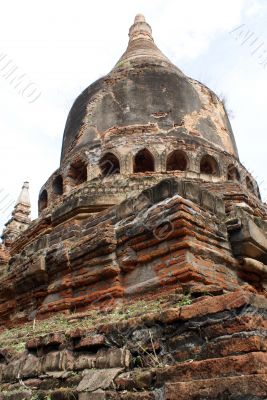 Brick stupa