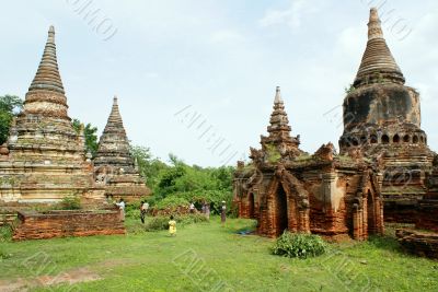 Old stupas