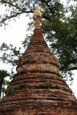 Brick stupa