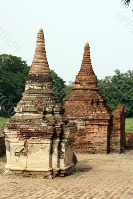 Two stupas