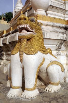 Lion on the corner
