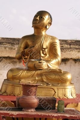 Golden Buddha in Inwa