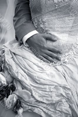Newly-married couple