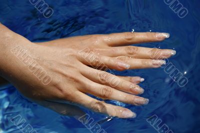 Beautiful female hands