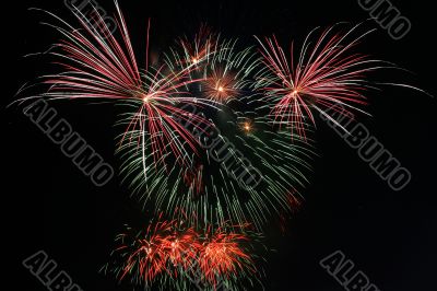 teddybear fireworks