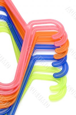 color hanger close up