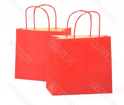 two shopping bags