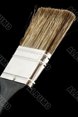 Brush on black macro