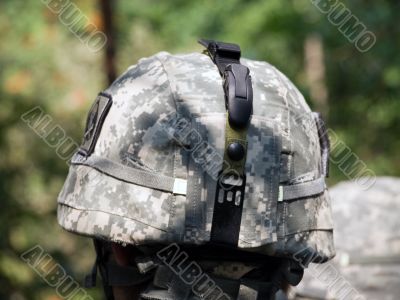 Soldier`s helmet