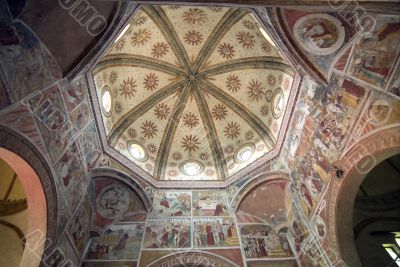 Interior of Santa Maria di Bressanoro