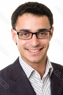 smiling man