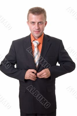 serious young man